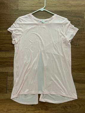 lululemon athletica Light Pink Short Sleeve Tee